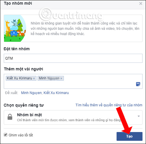 Hướng dẫn tạo nhóm trên Facebook - Ảnh minh hoạ 5