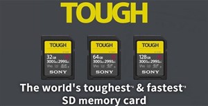 Sony ra mắt SF-G Touch, thẻ nhớ SD nhanh nhất và bền nhất trên thị trường