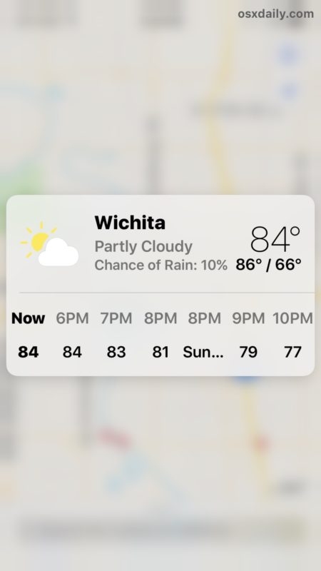Thông tin thời tiết chi tiết