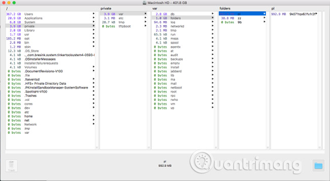 Kích thước file không nên quá lớn