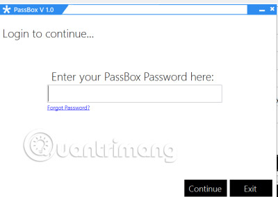Quản lý mật khẩu