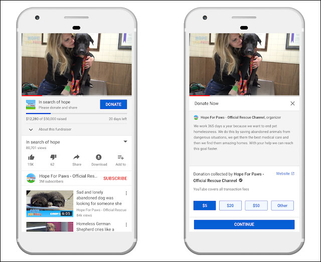 Thực hiện gây quỹ trên mạng xã hội video lớn nhất thế giới