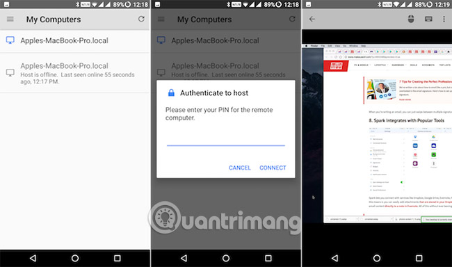 Chrome Remote Desktop 