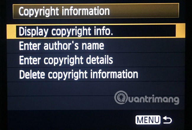 Copyright Information 