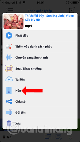 Nén dung lượng video
