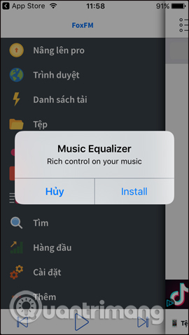 Gợi ý cài ứng dụng