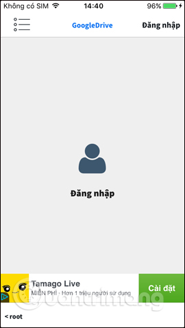 Nhập ảnh từ dịch vụ lưu trữ