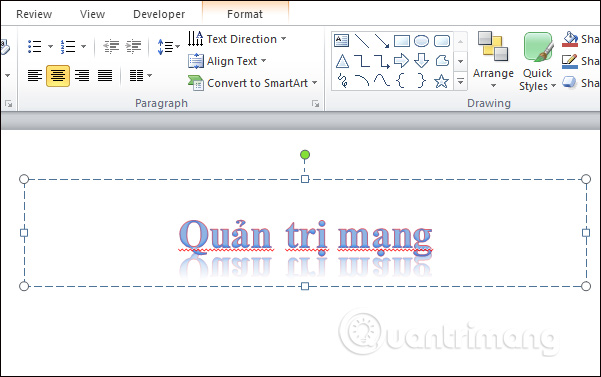 Cách tạo hiệu ứng chữ trong PowerPoint - Ảnh minh hoạ 6