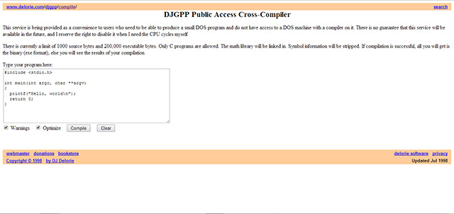  DJGPP Public Access Cross-Compiler