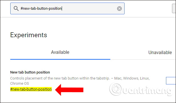 Truy cập trang cấu hình Chrome 