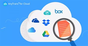 Cách dùng AnyTrans for Cloud quản lý dịch vụ đám mây