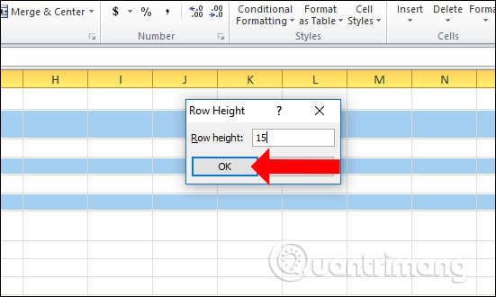 Các cách giãn dòng trong Excel - Ảnh minh hoạ 5