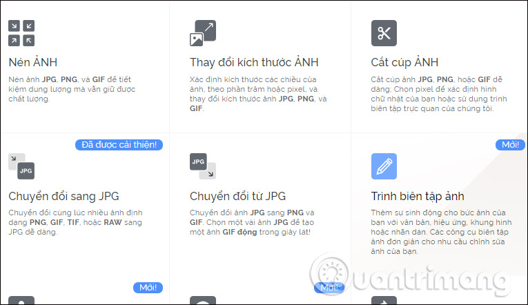 Giao diện dịch vụ