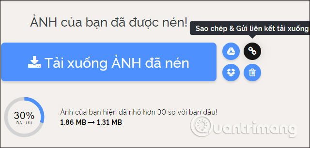 Tải hình ảnh đã nén