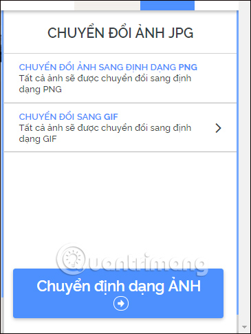 Chuyển ảnh từ JPG