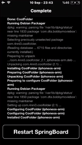 Respring thiết bị