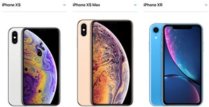 So sánh cấu hình bộ ba iPhone mới của Apple, Xr là smartphone có pin trâu nhất