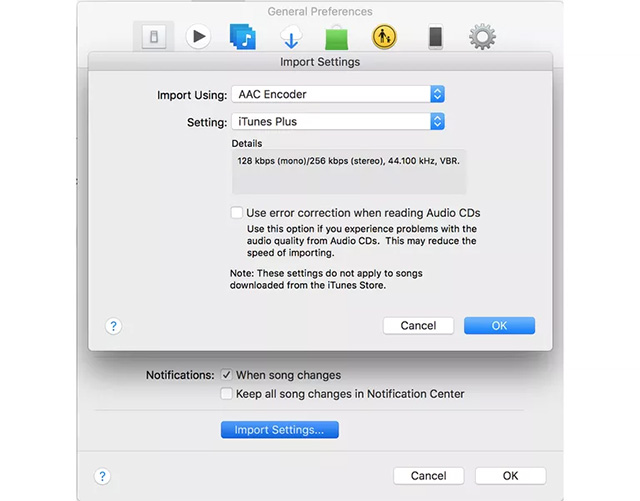Chọn định dạng file và thiết lập các cài đặt về chất lượng