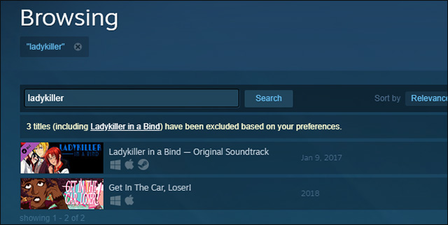 Các tựa game chứa nội dung khiêu dâm chỉ dành cho người lớn giờ đây đã có mặt trên Steam.