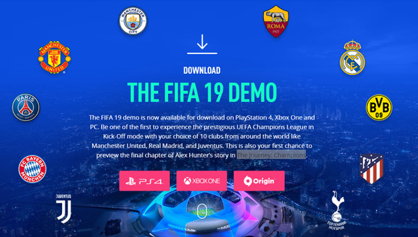 FIFA 19 Demo