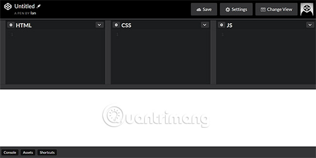 Thiết lập Pen mới