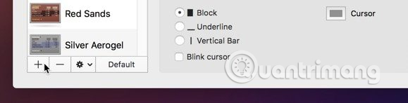 Nhấn vào nút dấu cộng