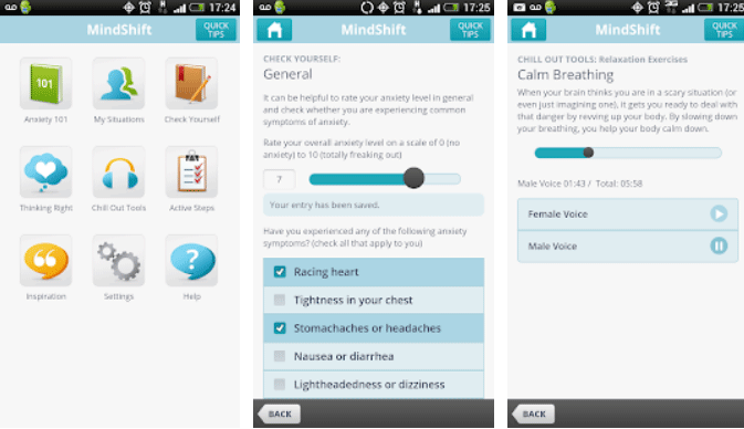 Ứng dụng MindShift