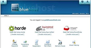 Cách thiết lập tài khoản Webmail Bluehost