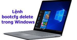 Lệnh bootcfg delete trong Windows