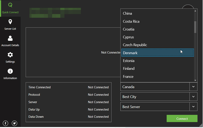 Thay đổi máy chủ