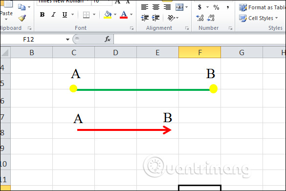 Cách vẽ đường thẳng, vẽ mũi tên trong Excel - Ảnh minh hoạ 20