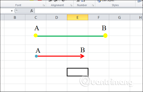 Cách vẽ đường thẳng, vẽ mũi tên trong Excel - Ảnh minh hoạ 21
