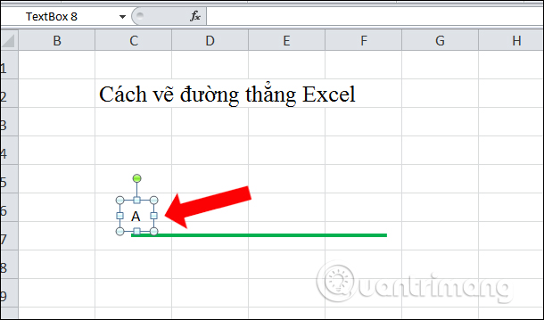 Cách vẽ đường thẳng, vẽ mũi tên trong Excel - Ảnh minh hoạ 6