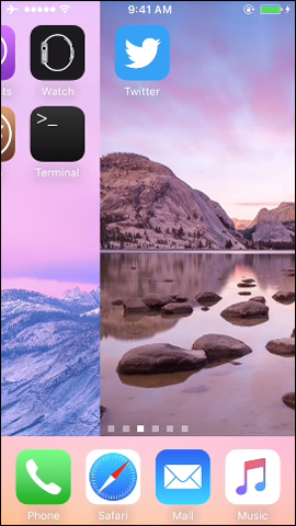 Chuyển hình nền từng trang
