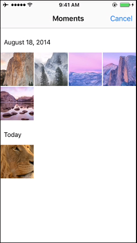 Chọn hình nền đầu tiên