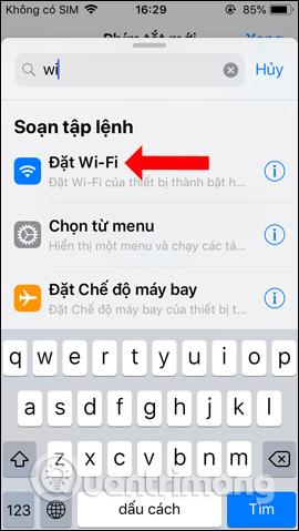 Tìm WiFi
