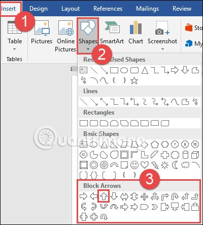 Hướng dẫn vẽ mũi tên trong Microsoft Word - Ảnh minh hoạ 10