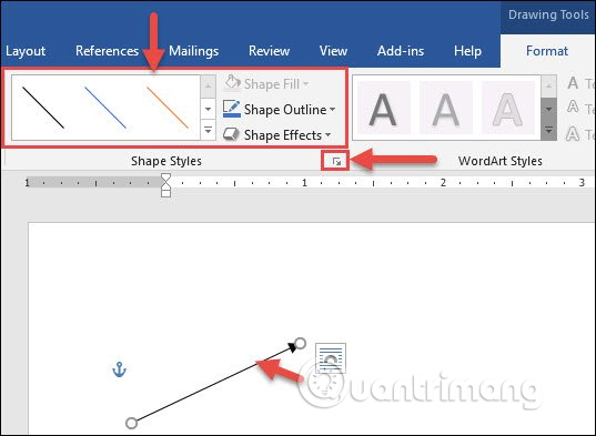Hướng dẫn vẽ mũi tên trong Microsoft Word - Ảnh minh hoạ 5