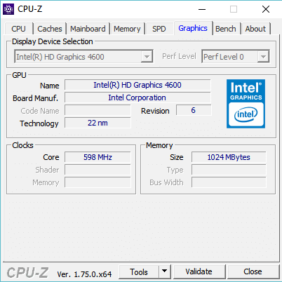 Tab Bench của CPU-Z
