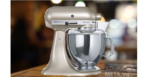 Vì sao máy trộn bột, đánh kem, trứng KitchenAid là sản phẩm mơ ước của người làm bánh?