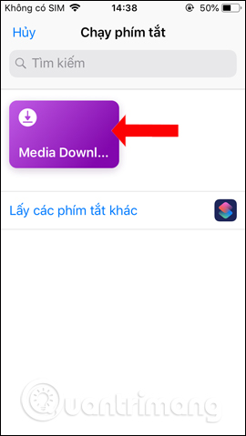 Chọn Media Downloader