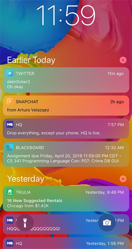 Đổi màu thông báo