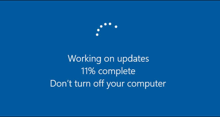 Cài đặt bản cập nhật Windows 10