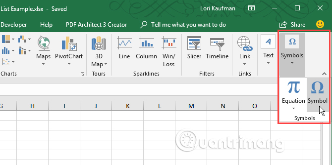 Cách tạo danh sách dạng bullet trong Excel - Ảnh minh hoạ 2