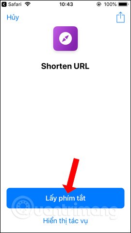 Shorten URLs