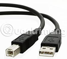 Đầu nối USB cắm vào máy tính