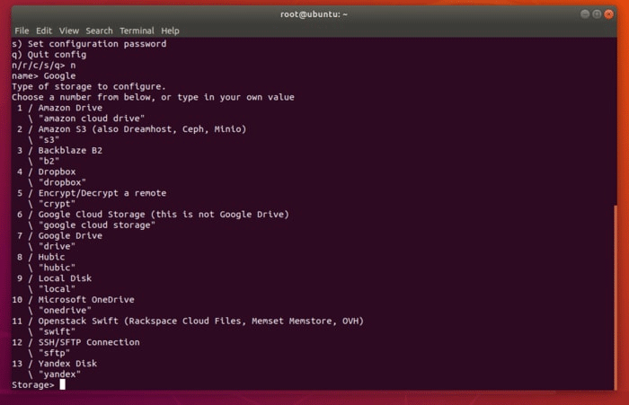 Chọn dịch vụ sử dụng