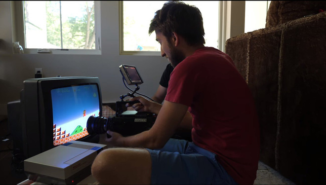 chơi 'Super Mario' trên TV với tốc độ 380.000 khung hình/giây