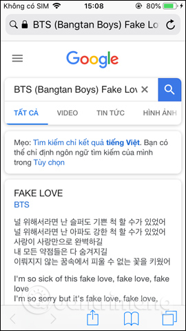 Tìm lời bài hát