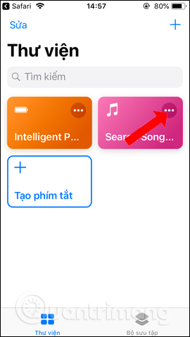 Tùy chỉnh phím tắt